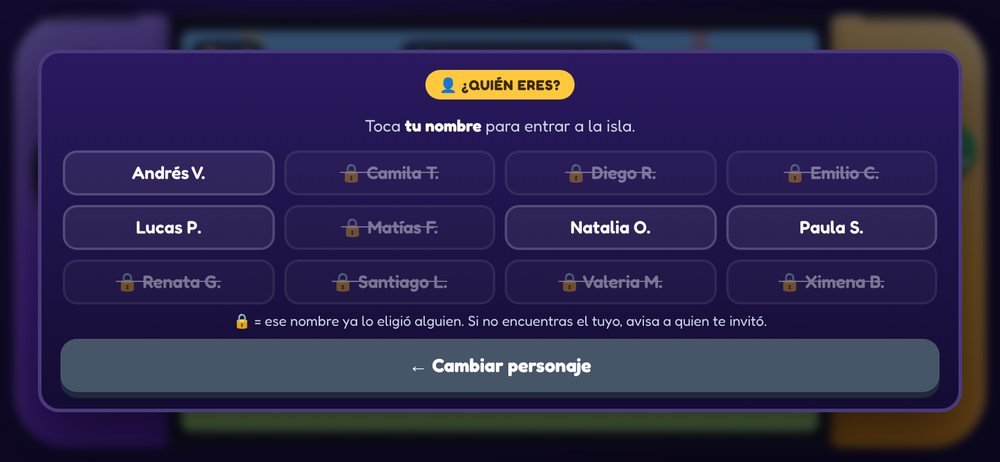 Lista para elegir su nombre